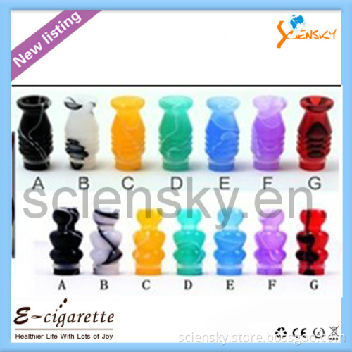 Newest Design 510 Acrylic Drip Tips for E Cig